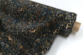 Japanese Fabric Corduroy Into the Woods - E black - 50cm